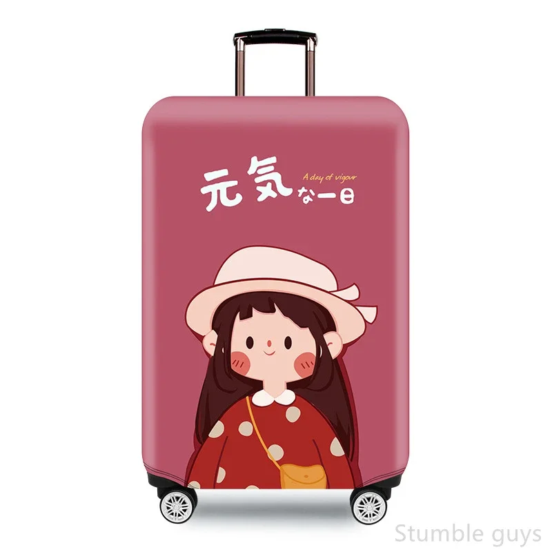 

Elastic Stretchy Suitcase Cover Protective Anti-Scratch Durable Luggage Sleeve Sturdy For Vacation Trips 18-32 Inch