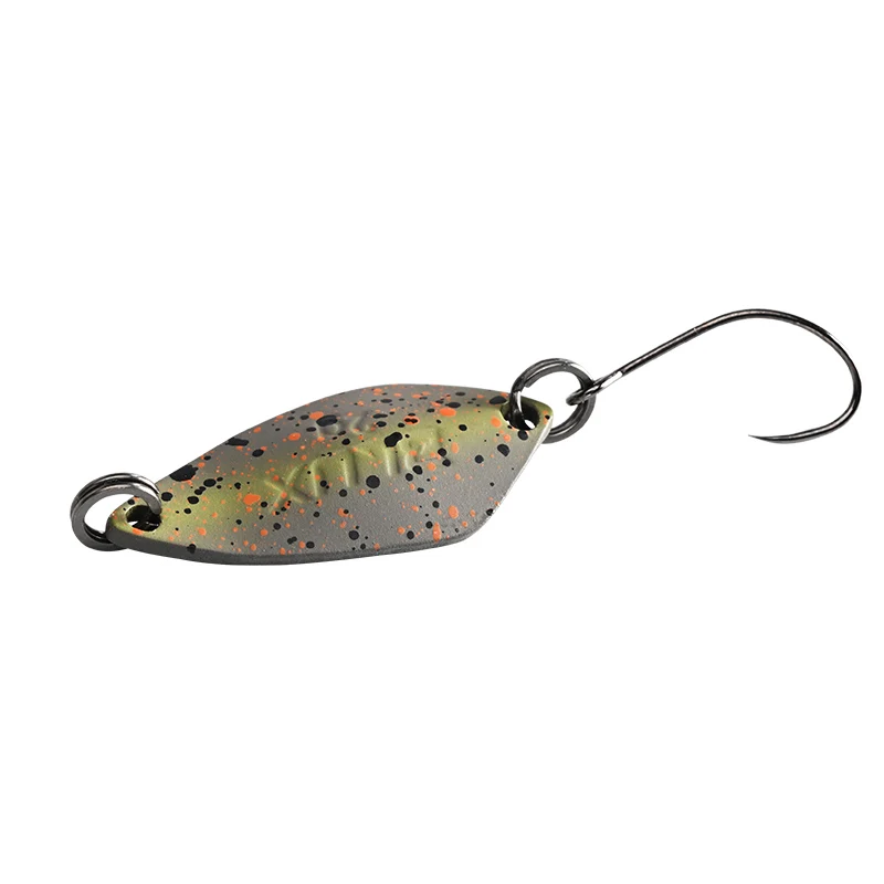 ALLBLUE GIGA BURST Spoon 2g 2.8g Metallköder Angelköder für Bachgebiete Forellenmaterial Spinner Süßwasser-Angelausrüstung