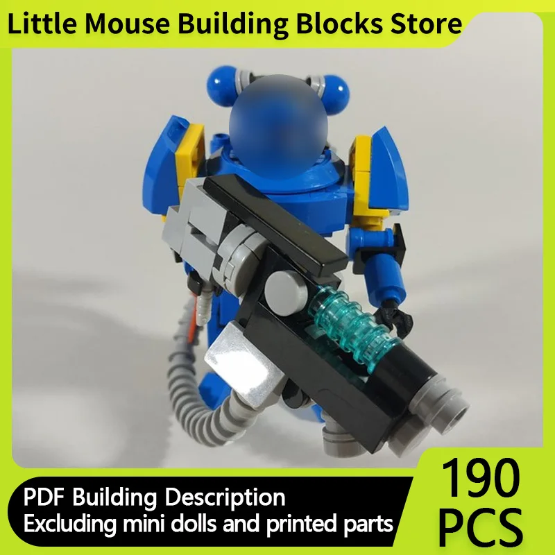 

Popular Games 40K Model Building Moc Bricks Hammer Battle Mech Collection Technology Blocks Gift Modular Christmas Toys DIY Sets