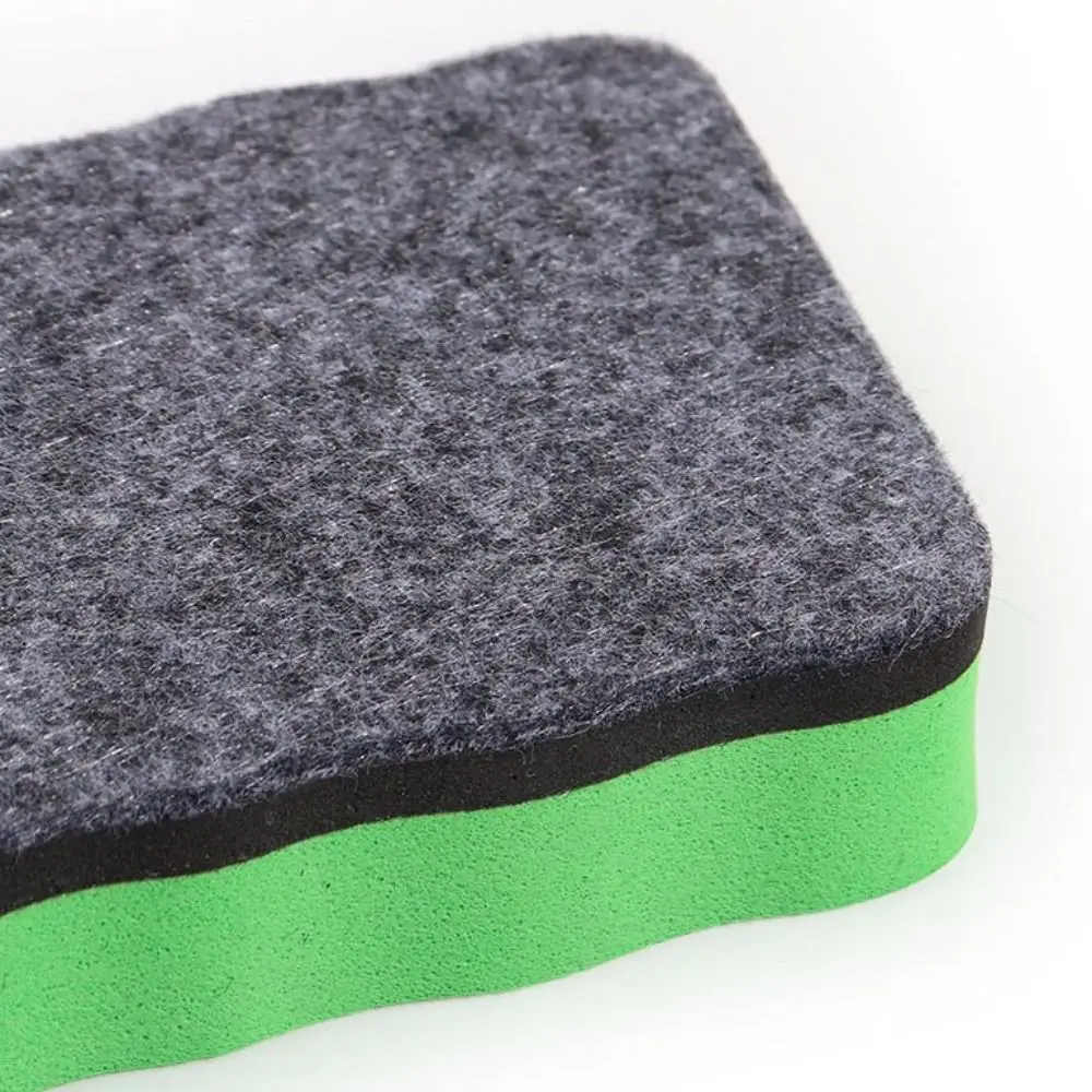 8pcs EVA Magnetic Whiteboard Eraser Felt Surface Rectangle White Board Cleaner Large Size Leave No Trace Dry Wipe Marker Home