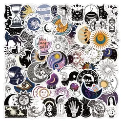 10/30/62PCS Astrology Retro Graffiti Stickers Classic Toy DIY Laptop Suitcase Phone Notebook Car Aesthetic Totem Sticker Gift