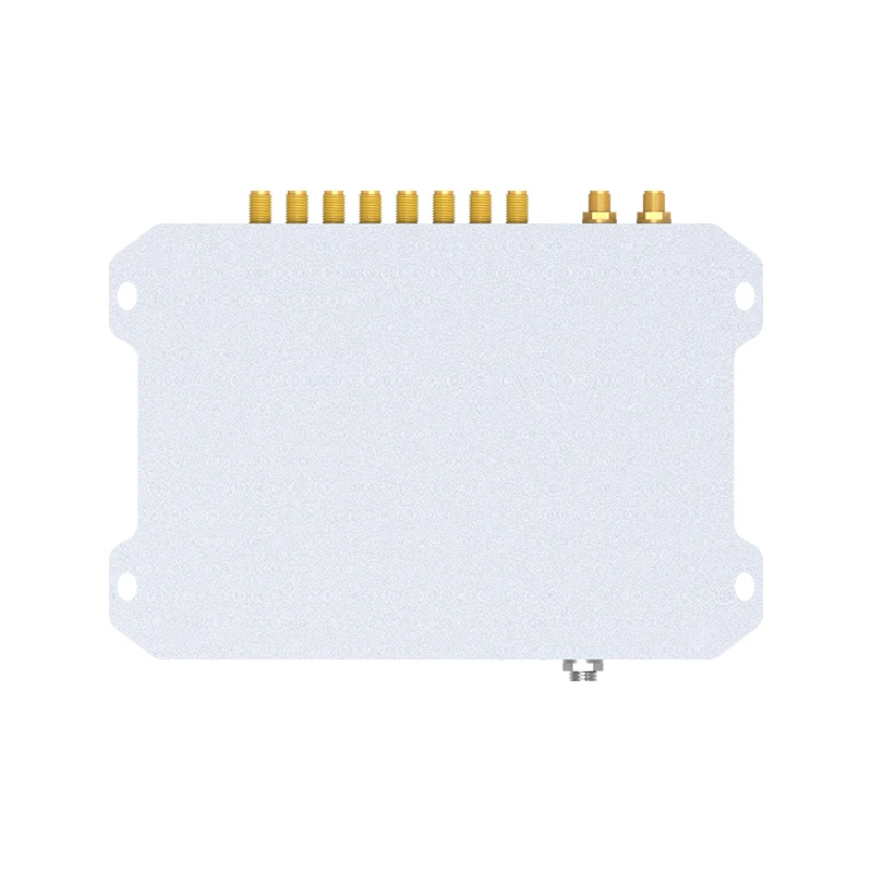 GSC 2023 UHF RFID Reader 8 Antenna Ports New Fix OS Impinj E710 4G Wifi Android RS232/RS485/USB/RJ45 Access Control Card Readers