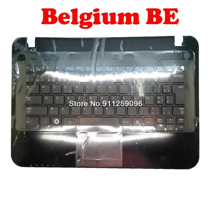 

Подставка для рук и клавиатура для ноутбука Samsung X125 X123 X180 Бельгия BE Германия GR BA96-04869H BA59-02808G с динамиком сенсорной панели, новинка