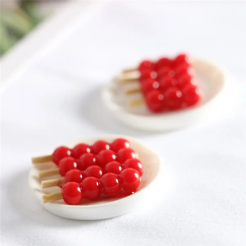 Muñecas de la vida Snacks Super lindo Mini Ice Candy calabaza casa de muñecas para jugar con modelos en miniatura para disparar juegos