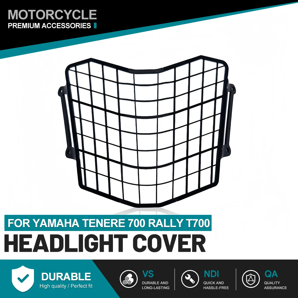 for-yamaha-tenere-700-rally-t700-headlight-cover-grille-guard-anti-collision-dustproof-bolt-on-iron-mesh-off-road-parts