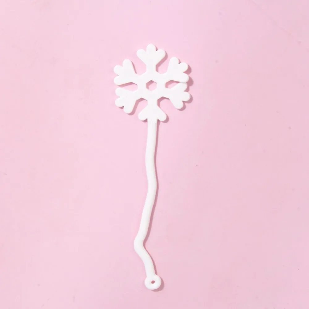 12 szt. Świąteczne upominki na przyjęcie, lepkie dłonie, renifer, bałwan, płatek śniegu, elastyczne zabawki lepkie, Święty Mikołaj, artykuły na przyjęcie urodzinowe