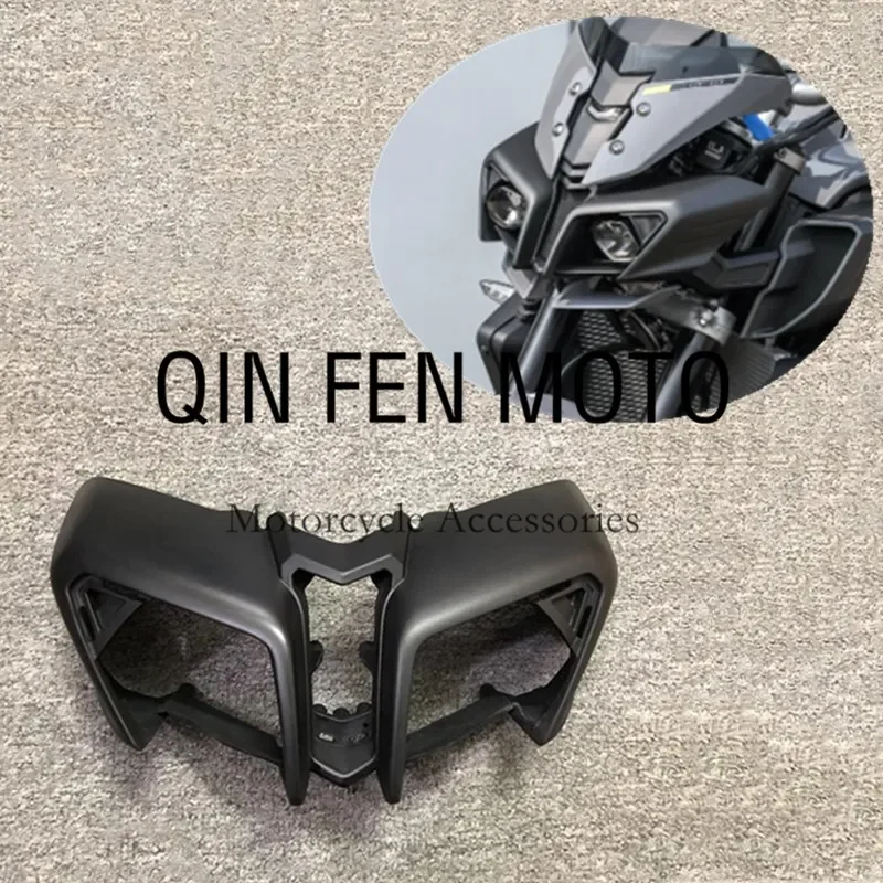 

Matte black Headlight Cover Shroud Fairing Cowl Fit For YAMAHA MT-10 FZ-10 2016-2021 MT10