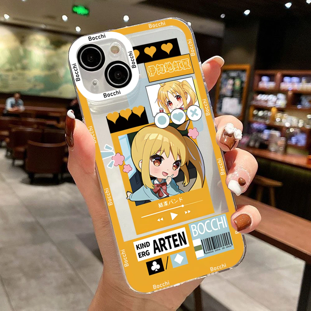 Hot Cute Anime Cartoon Characters Phone Case For Xiaomi Redmi Note 13C 12C 11 10C 10s 9A 9T 9C 8 Pro Max 4G 5G Transparent Cover