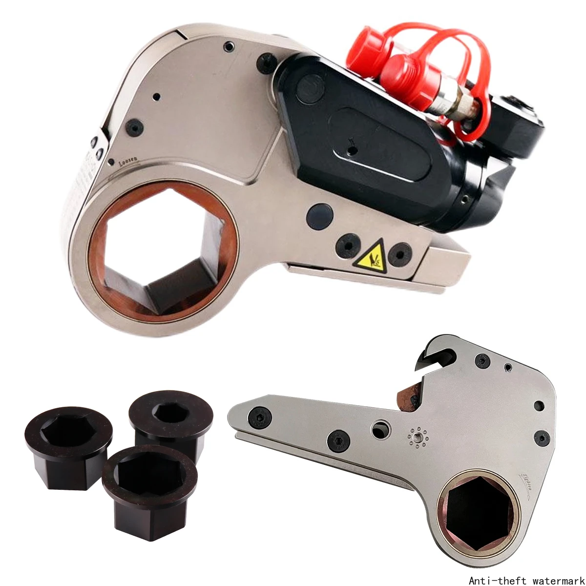 2026 Hot Selling4XLCT 489-5392Nm Low Profile Hydraulic Torque Wrench High Strength Hollow Hydraulic Torque Bolt Wrench