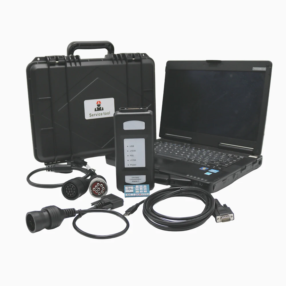 

Диагностический сканер для экскаваторов, грузовиков и лодок: Коммуникационный адаптер 3EST и диагностический инструмент 2021B с ПО для Perkins 27610402, 27610401