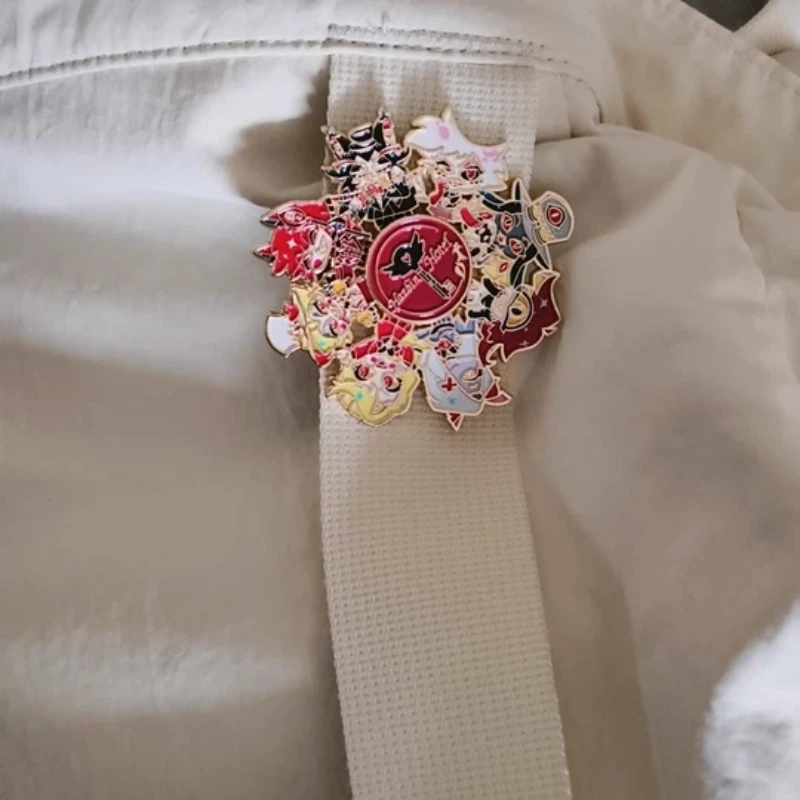 Hazbin Hotel Hell Inn clé pendentif Keekee Incarnation clé collier en métal à la mode accessoire personnalisé cadeau de vacances