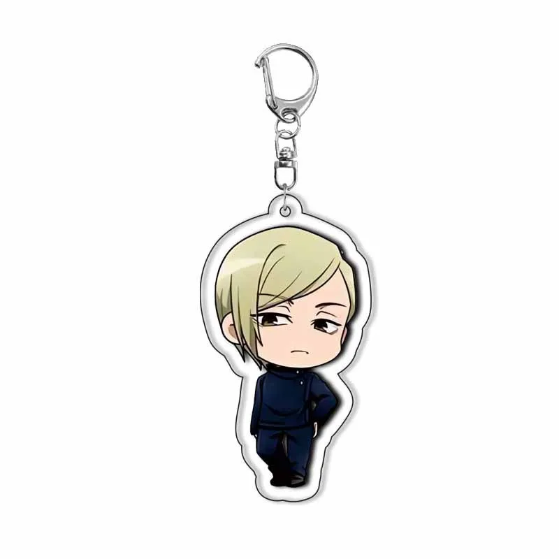 Jujutsu Kaisen Acrylic Keychain Yuji Itadori Anime Merchandise Pendant Accessory Ready Stock Fast Shipping Wholesale Drop - view 2