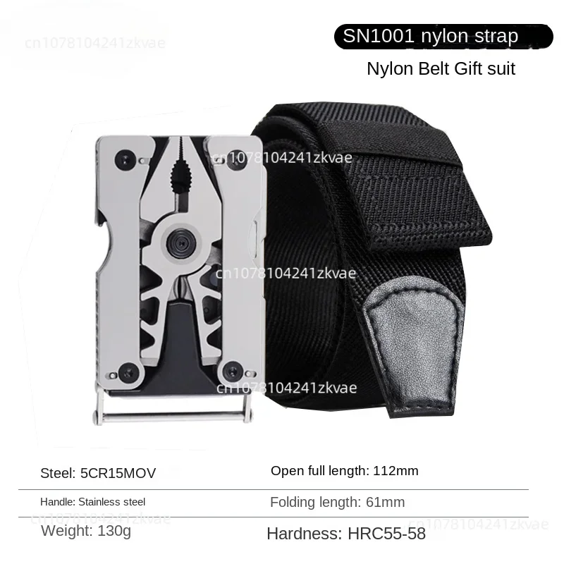 2022NEW SN1011 Outdoor multi-functional belt buckle tool pliers  tactical portable  belt pliers