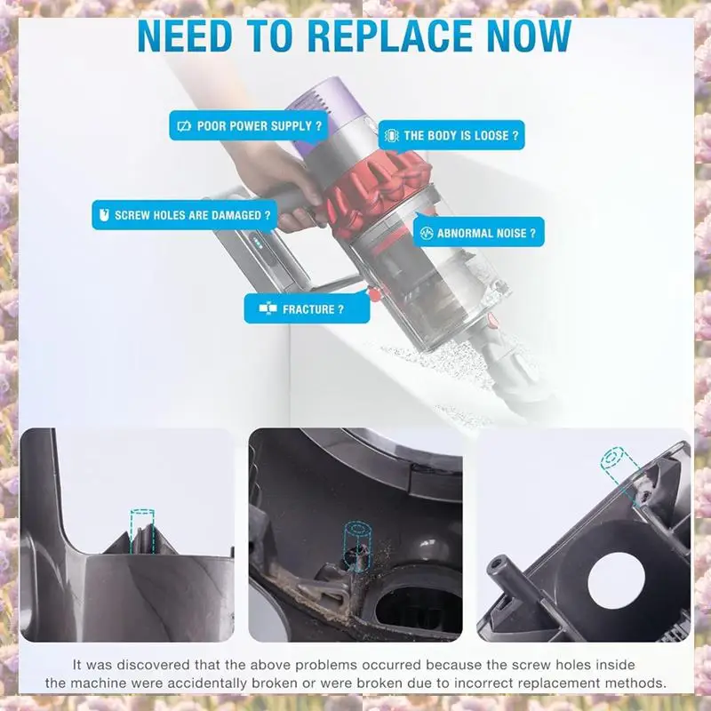 

-FTGT Основная сборка корпуса Замена корпуса Fordyson V10 SV12 Корпус основного корпуса пылесоса Сервисный корпус