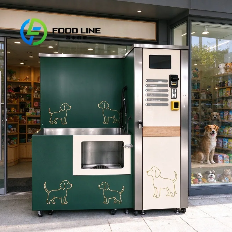 Dog Washing Vending Machine Automatic Self Service 360 Degree Full Body Washing Spray Function Family Dog Cat Bath Time Hot Sale