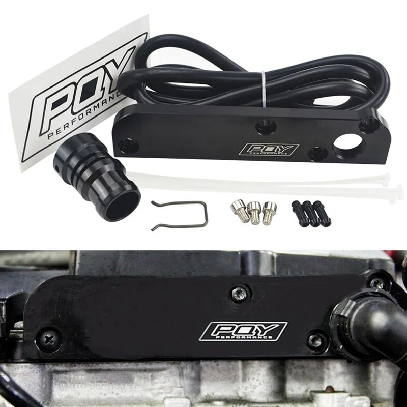

Billet PCV Delete Plate Kit Revamp Adapter For- SEAT Skoda EA113 Engines