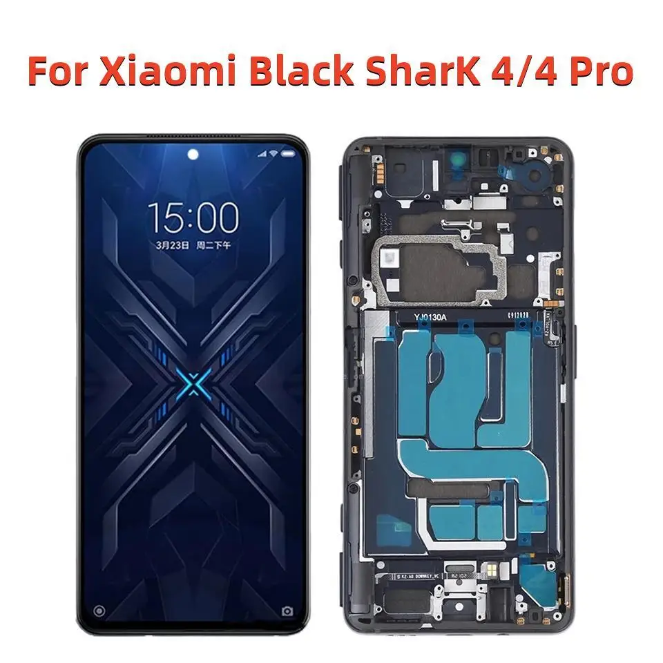 Original For Xiaomi Black SharK 4 Pro Display LCD Screen With Frame 6.67