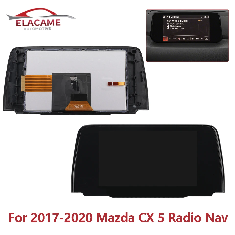 

7-inch 50pin TM070RDHP05 LCD Touch Screen Display for 2017-2021 Mazda CX-5 GPS Mavigation LCD Monitor Replacement