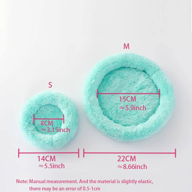 Łóżko dla chomika Pad gniazdo dla zwierząt domowych pluszowe miękkie ciepłe legowisko z bawełny Pad chomik jeż szynszyla królik małe zwierzę mata do spania artykuły dla zwierząt