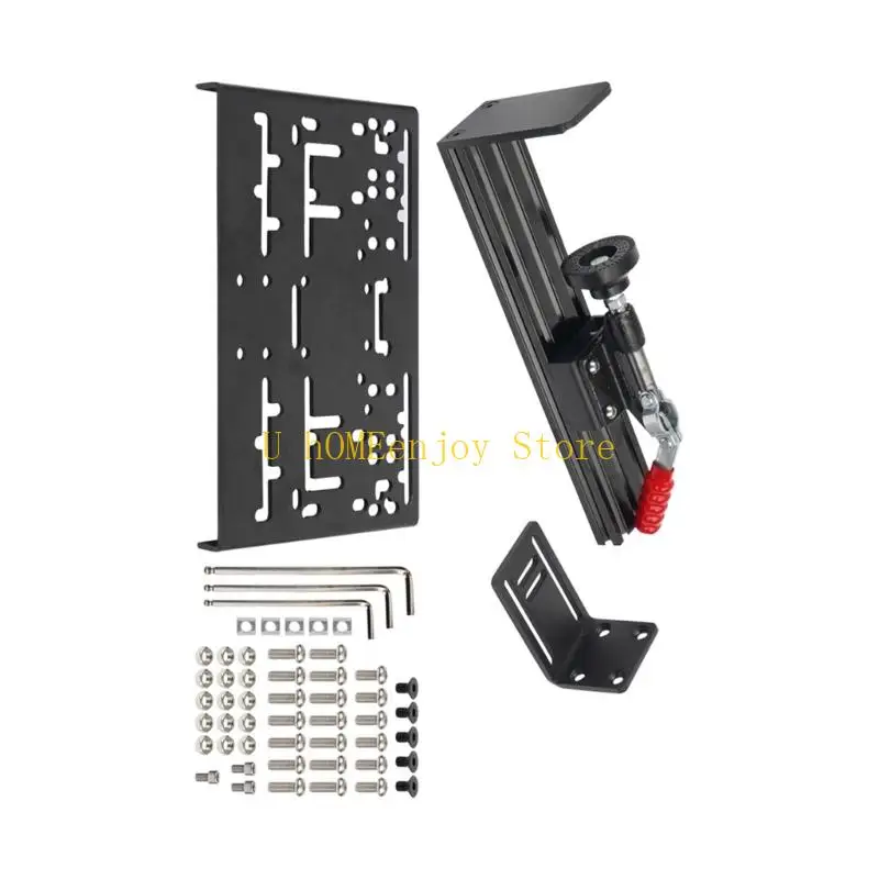 b0kf-ergonomic-usb-handbrake-stand-desktop-holder-lightweight-construction-for-g-driving-force-shifter-black