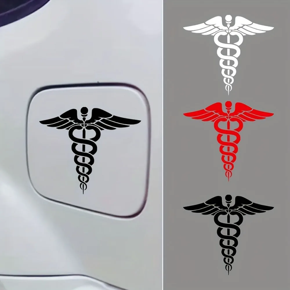 First Responder EMT Caduceus Nurse Fireman Doctor Decoration  -Car Stickers, Vinyl Decals Accessories