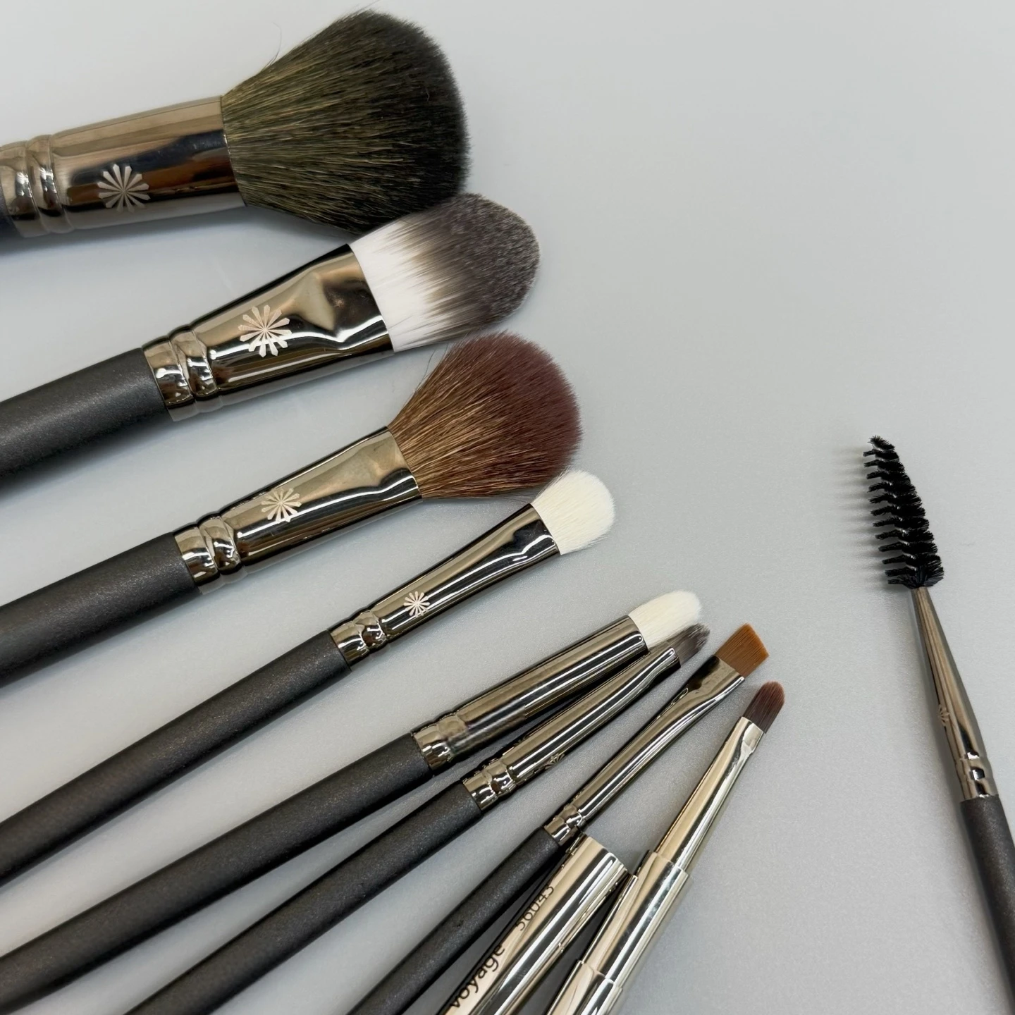 Luxe Make-up Kwasten Set 9-delig Lip Wenkbrauw Oogschaduw Wimper Poeder Blusher Borstel Perfecte Beste Geschenken Zachte Wollen Opzetborstel