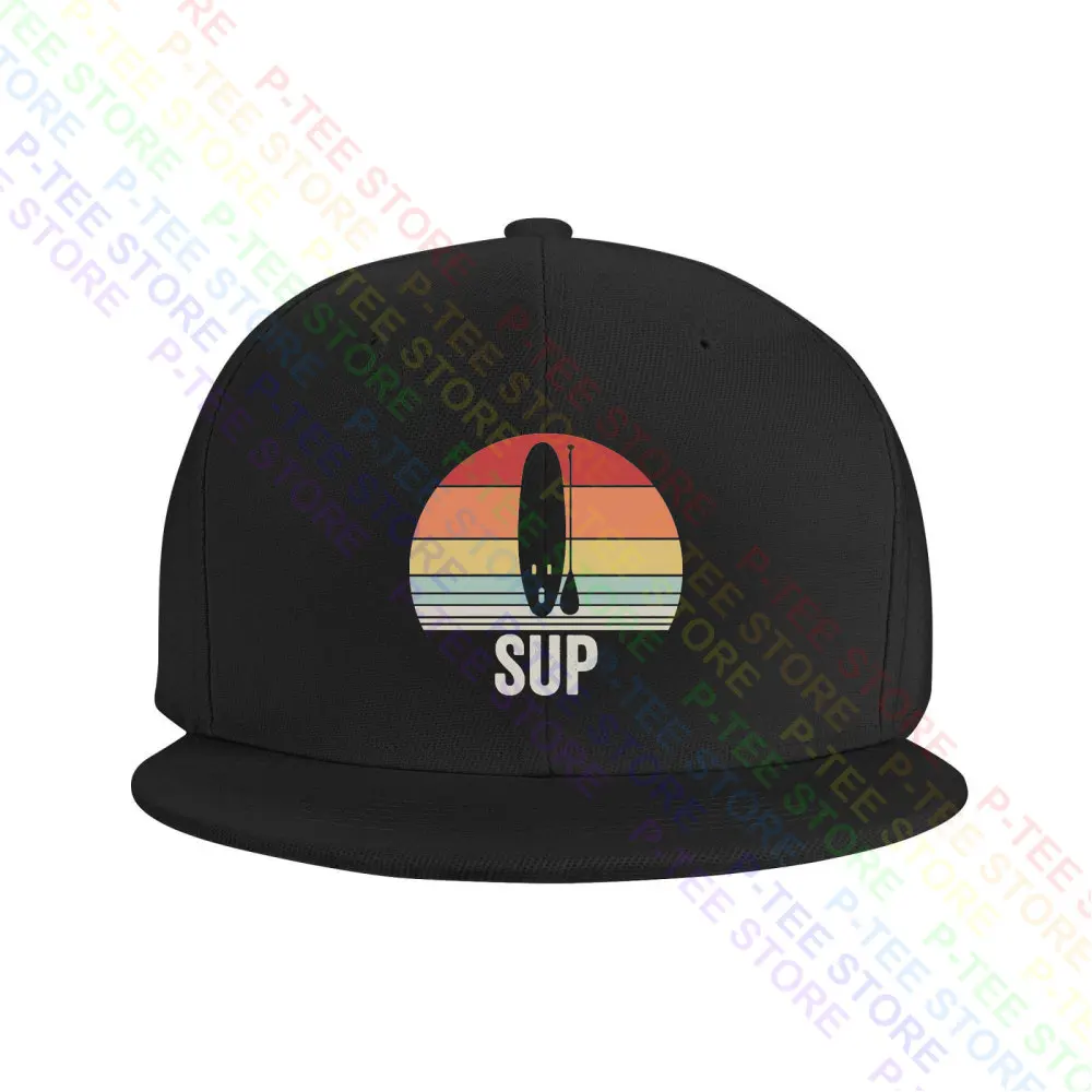 Retro Stand Up Paddle Board Paddleboarding Sup Baseball Cap Snapback Caps Knitted Bucket Hat