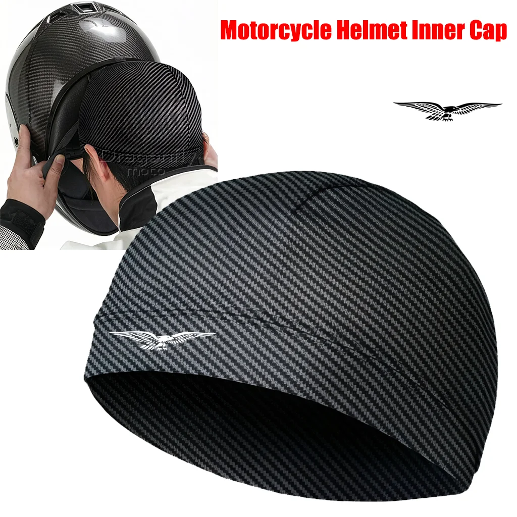 Head Cover Original Design For Moto Guzzi Breva 850 1100 1200 GRISO BREVA 1100 NORGE 1200 GT8V BREVA Motorcycle Helmet Inner Cap