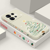 Christmas Tree Phone Case For Xiaomi Redmi Note 14 13 Pro Plus 5G 14 13 12 Pro 4G 12 11 Pro 5G Shockproof Soft TPU Lanyard Cover