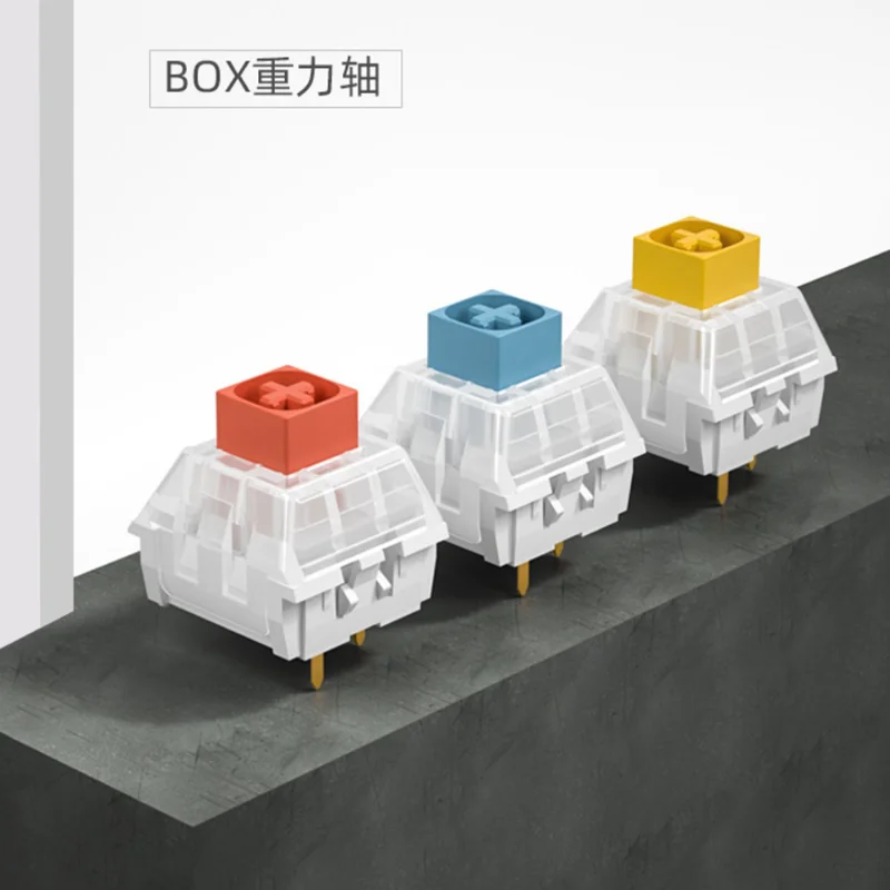 Kailh BOX Heavy Switch Yellow Blue and Orange Dustproof Structure 3 Pins RGB