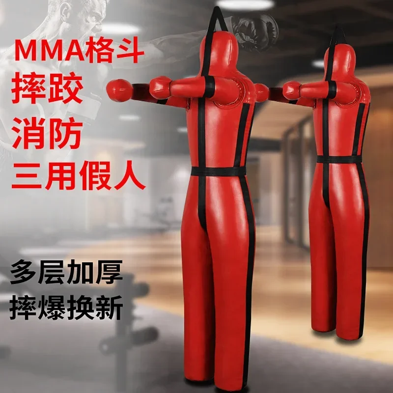 Boxing Sandbag Dummy Wrestling Fire Training Mixed Martial Arts Boxing Humanoid Sandbag Jiu Jitsu Dummy Sanda Doll