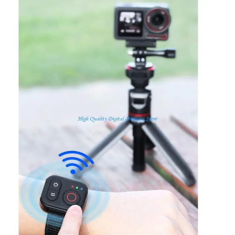 

U2JE 50m Bluetooth-compatible Remote Controller for Action4/5/6/osmo360 Cameras Intelligent Operation Quick Mount for T