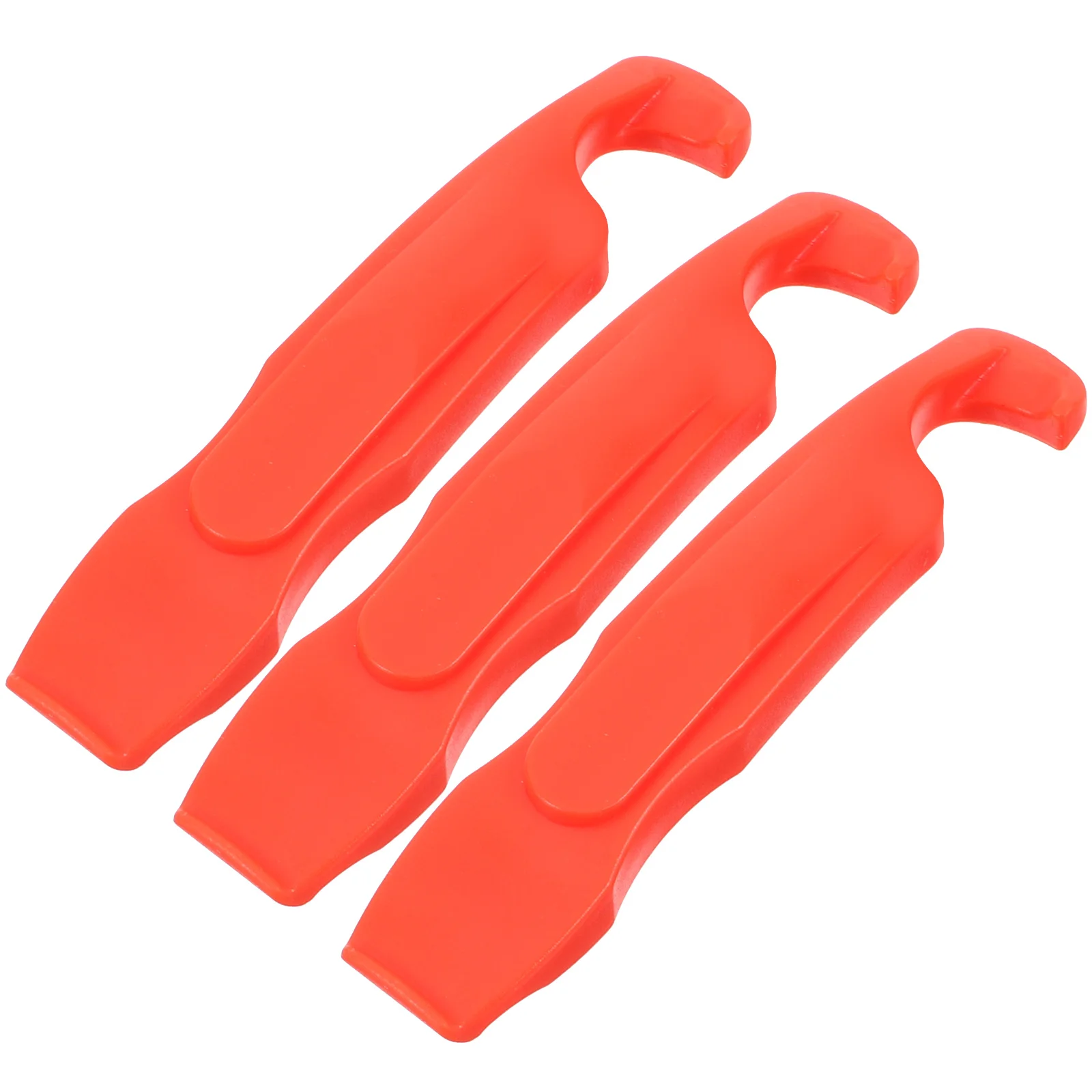 

3pcs Tire Lever Red Single Tubeless Repair Lightweight Durable Dismantling Device Riding Maintenance Tools Bike Repairing
