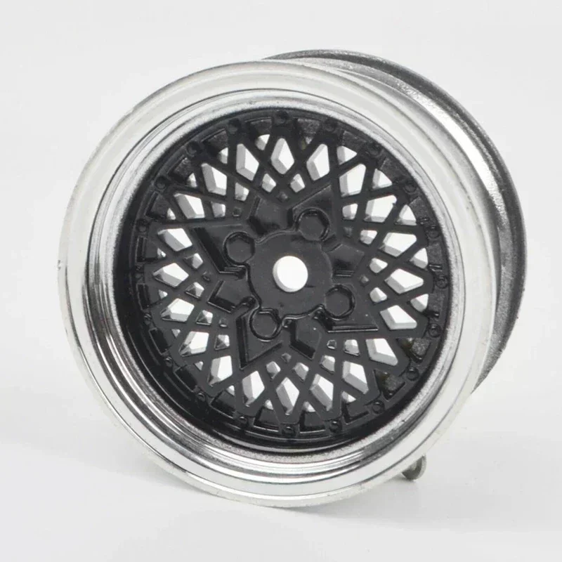 ชุดล้อแม็กซ์ RC 1/10 แบบแบน สำหรับรถดริฟท์ 4 ชิ้น พร้อมยางและดุมล้อ สำหรับรถ TAMIYA HSP HPI 94123/122