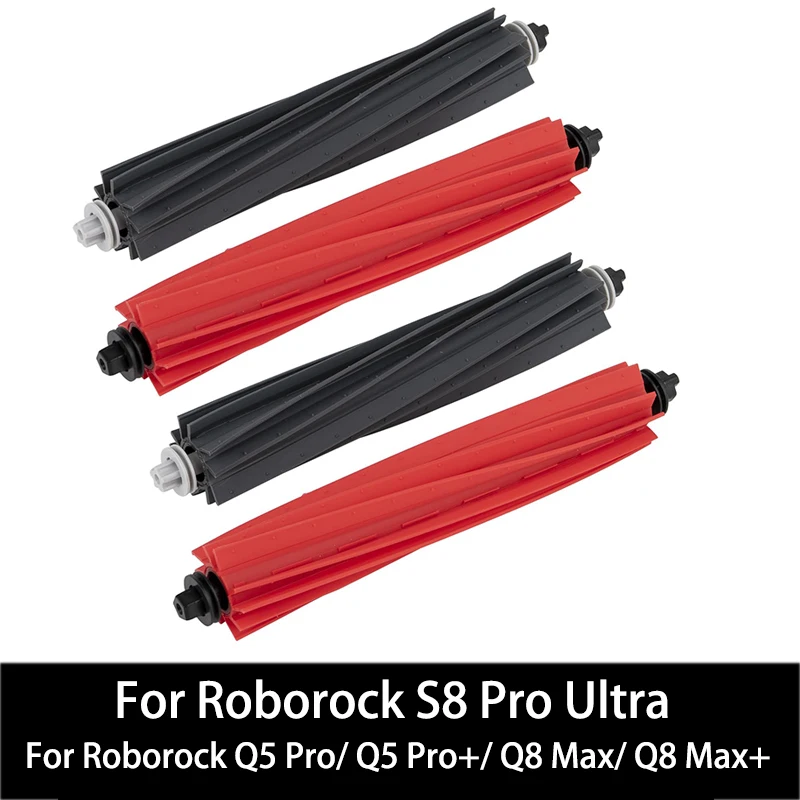 Hauptbürstenteile kompatibel mit Roborock S8/S8+/S8 Pro Ultra/Q5 Pro/Q5 Pro+/Q8 Max/Q8 Max+ Roboterstaubsauger-Zubehörset