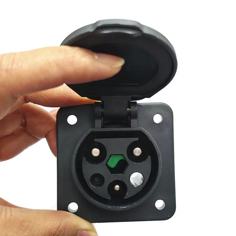 Original YEEDA 220V 32A socket kit for LVTONG/Marshell/Eagle/Excar/Langqing Electric golf cart ，charging sightseeing cars