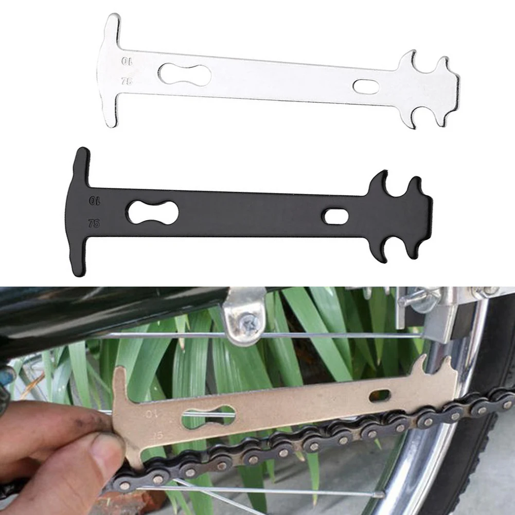 Bicycle Maintenance 14cm X 4.8cm Bicycle Chain Wear Gauge User-friendly Design Widespread Compatibility Accurate Wear Detection