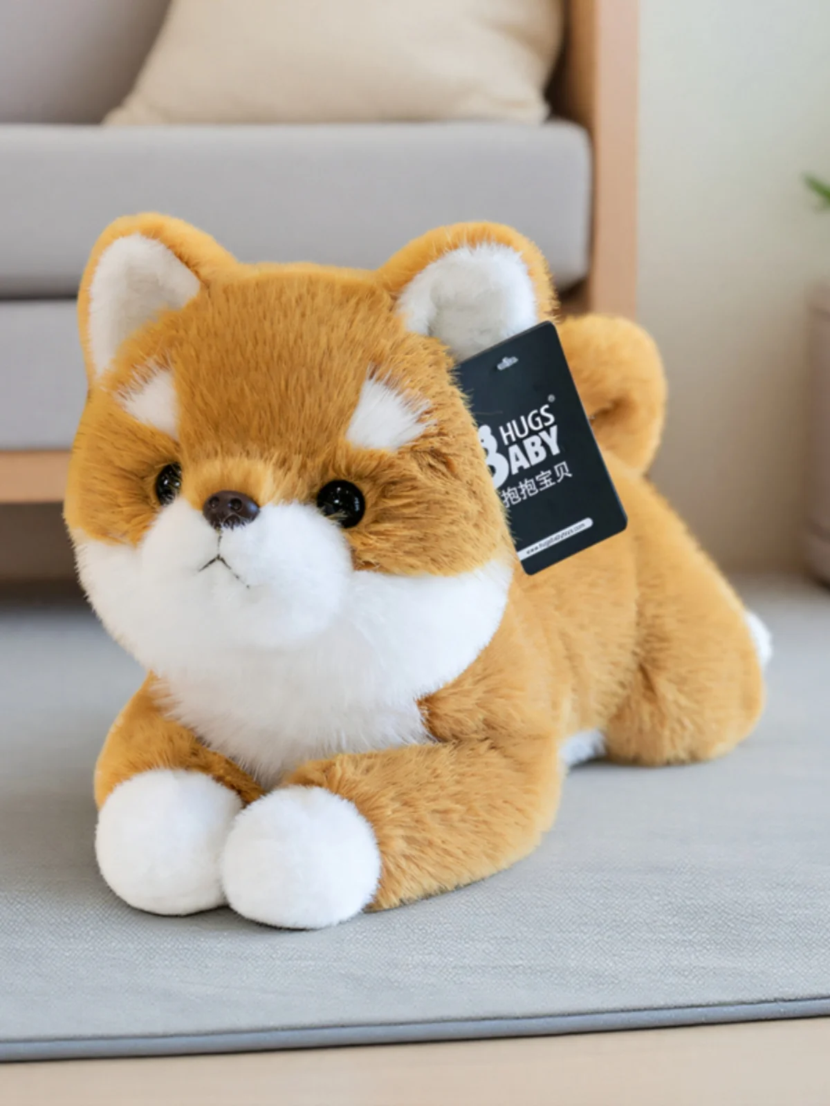 

Милый мультфильм iba Inu Corgi Plu, игрушка для маленькой собаки, Lng Pose, сибирская подушка Ху, детские украшения, обнимающие детский бренд