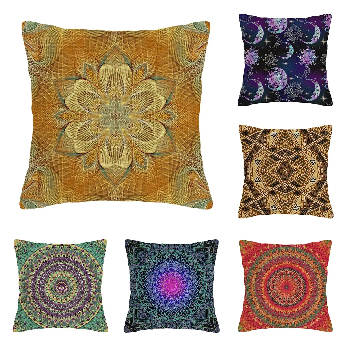 Home living room modern decoration cushion decoration pillow cover 45*45cm 40x40cm 60x60cm 45x45cm Persian pattern 50x50cm boho