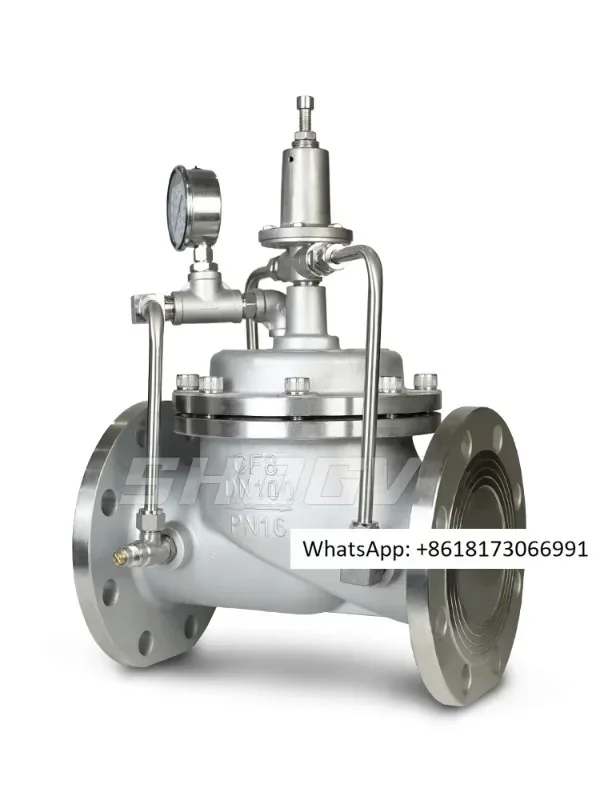 500X-16P stainless steel pressure holding valve water pump automatic control stabilizing fire water supply full valve