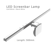 Monitor Light Bar 500MM LED Screenbar Monitor Lamp 5W 5V CCT Changeable Dimmable PC Computer Screen Bar Ligthing