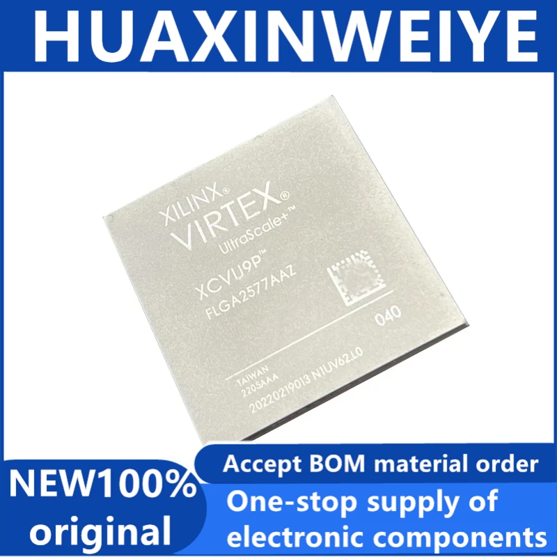 100% New XCVU9P-2FLGA2577I Chipset Integrated circuit electronic components