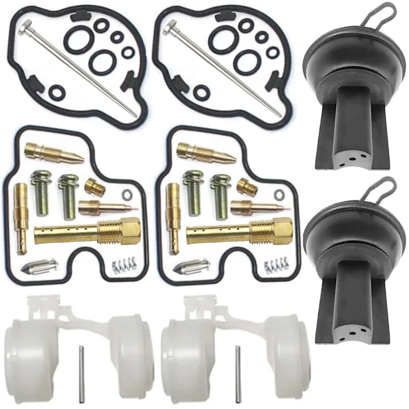 FOR HONDA CB500 CB500S 1993-2003 CB 500 500S Motorcycle carburetor repair kit Fuel system float plunger diaphragm