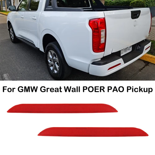 Lámpara de freno para GMW Great Wall POER PAO camioneta versión comercial Reflector de parachoques trasero de coche luz de freno de marcha atrás