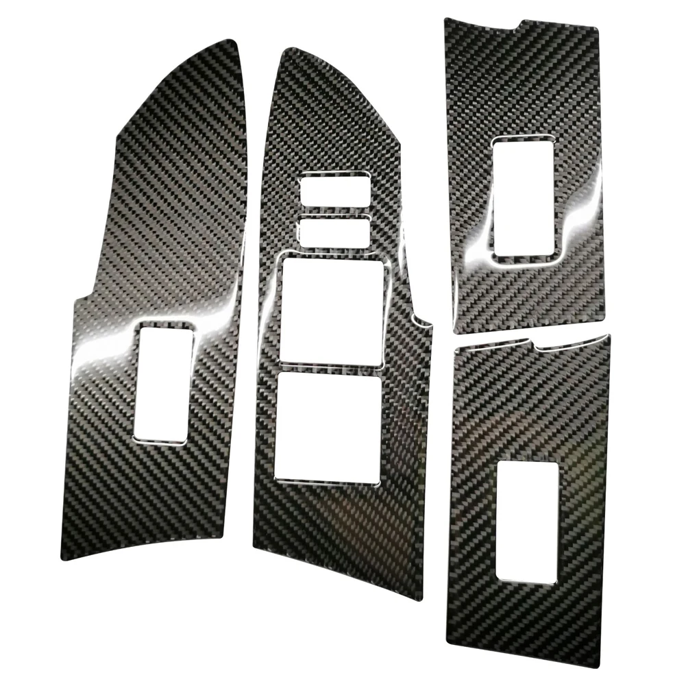 Sport Style Carbon Fiber Black Color Gear Panel Sticker For Toyota Corolla 2014 2015 2016 2017 2018