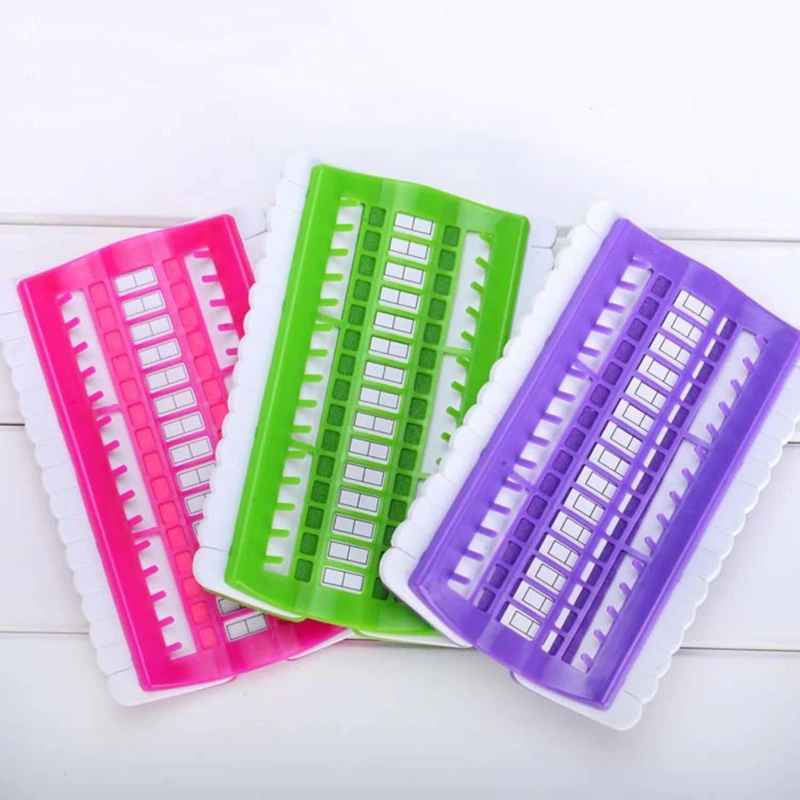 

30 or 50 Positions Floss Organizer – Embroidery Thread Storage for Cross Stitch DIY Floss Organizer Tool