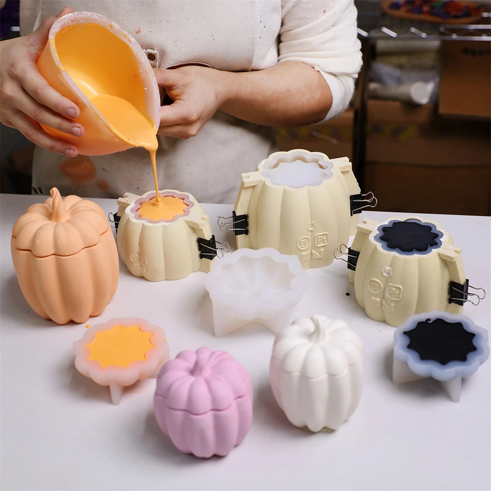 니콜 라운드 호박 양초 용기 실리콘 몰드 (콘크리트, - Idli Steamer Mold 리뷰 및 가격