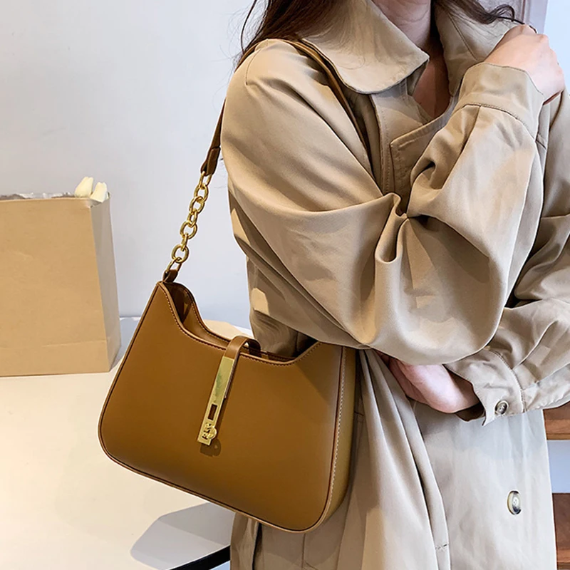Hochwertige Geldbörsen und Handtaschen Designer Pu Leder Umhängetasche Umhängetaschen für Frauen Träger Achsel Tasche – Detail 8