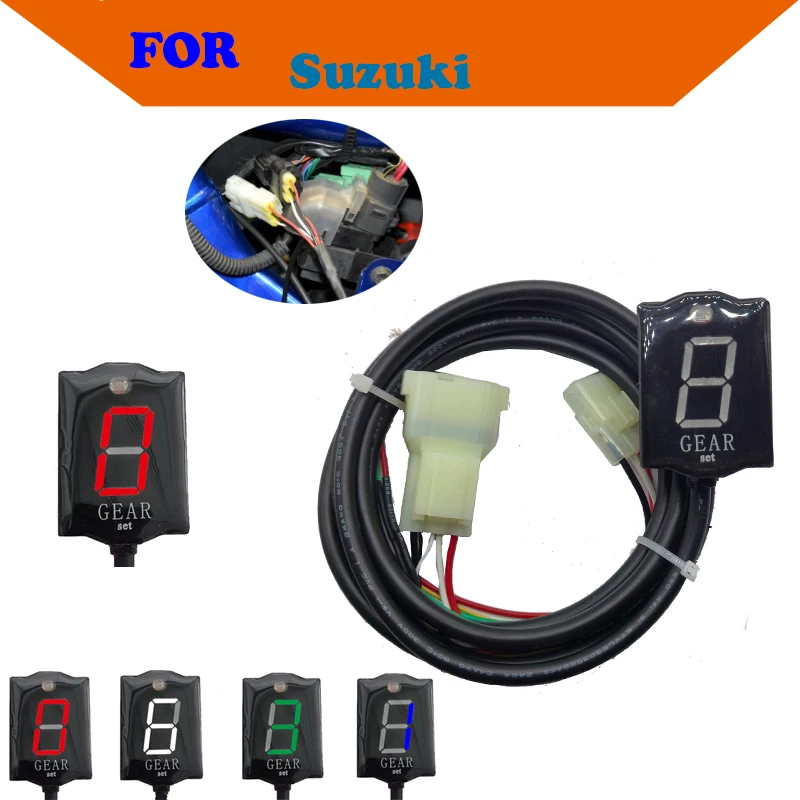 

FOR Suzuki GSF1200 GSF600 Bandit GSF650 Bandit GSX-R600 GSX750F GSX1300R GSX600F Gear display