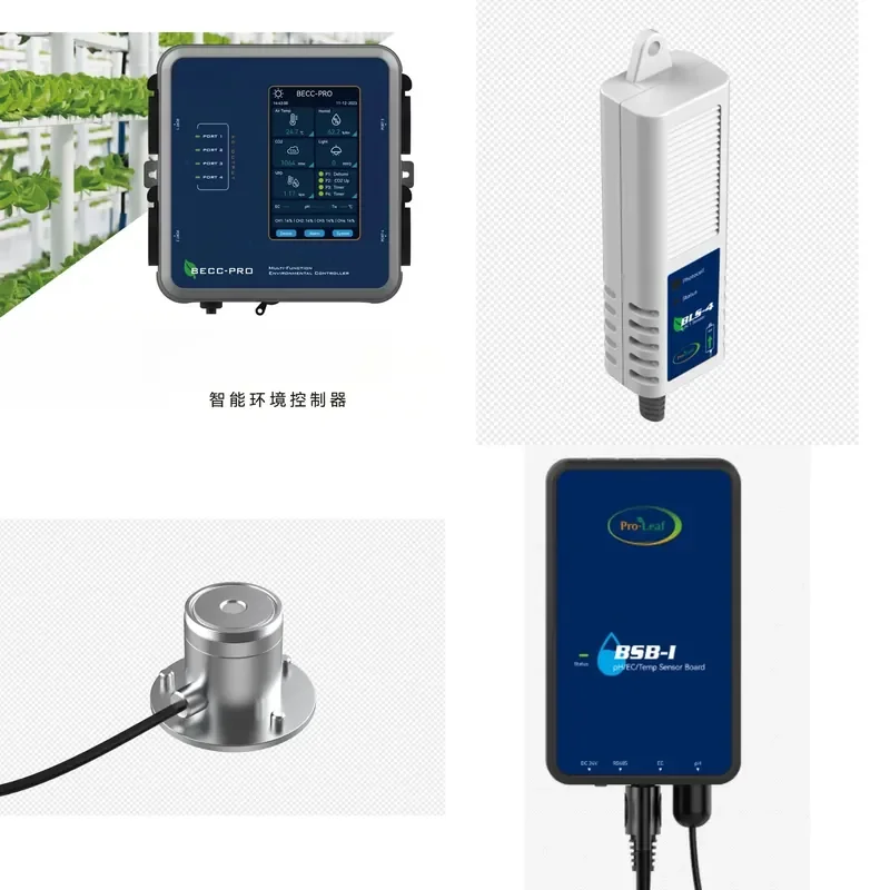 for Micro Plant Factory Temperature Humidity CO2 Lighting Environment Control System ECPH Light Intensity Detection